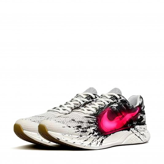 [ CUSTOM ] Run Swift 2 Alice In Toxic Pink/Black/White